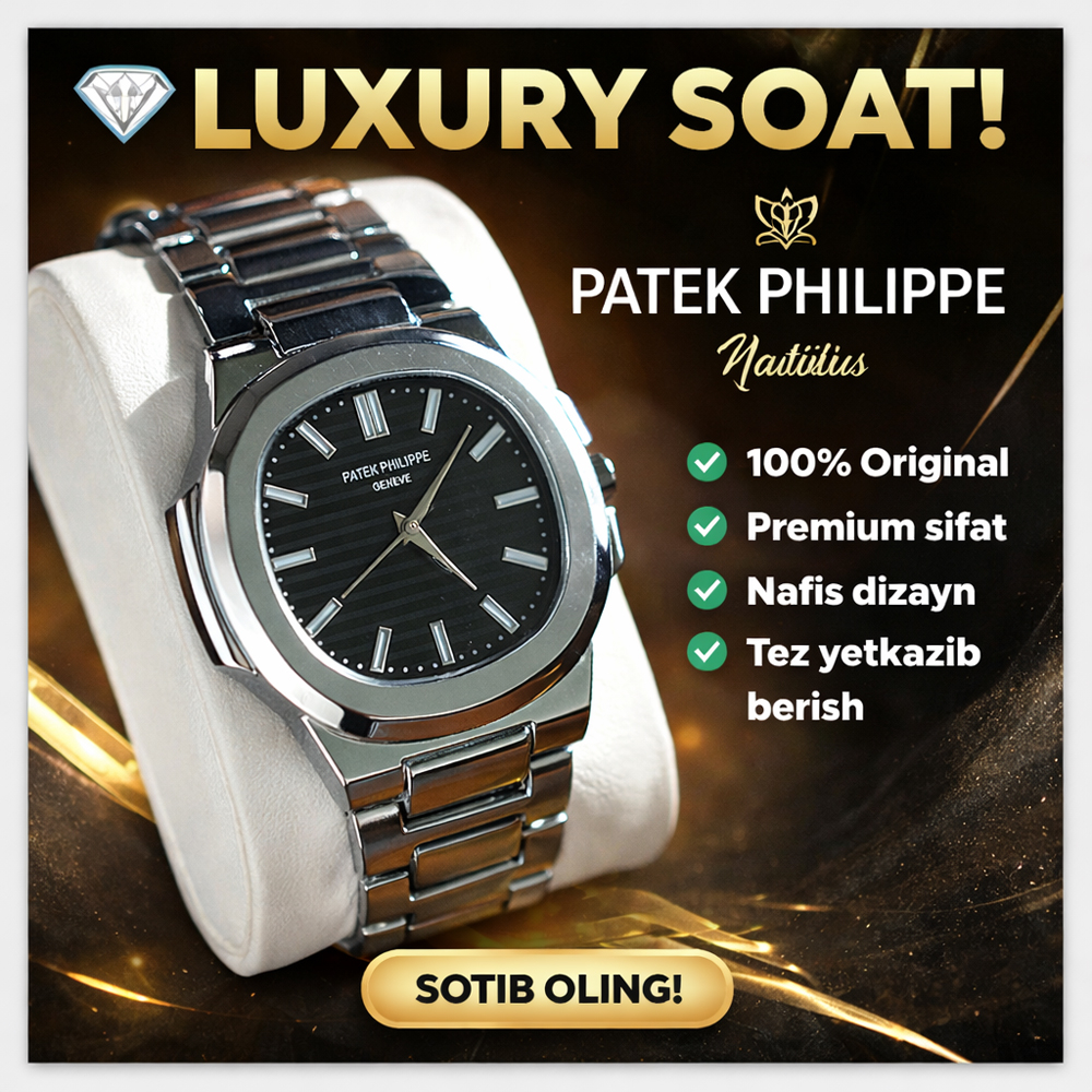 Phlippe Patek Nautilus erkaklar soati