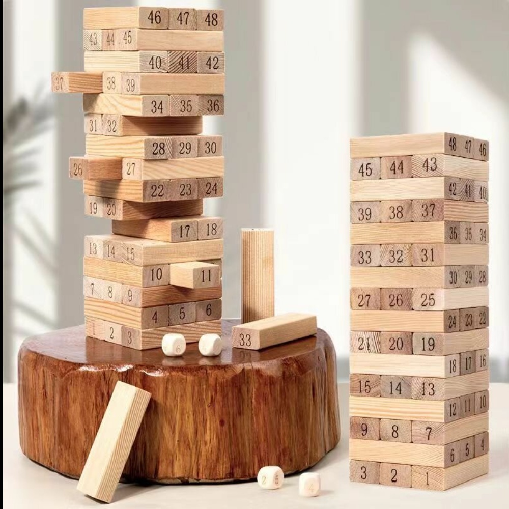 Jenga yog'och o'yini